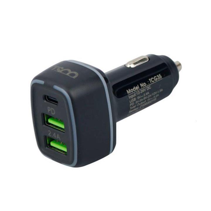 شارژر فندکی تسکو مدل TCG 35 tsco TCG35 Car Charger